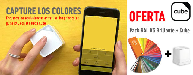 oferta carta ral cube para identiciar ral