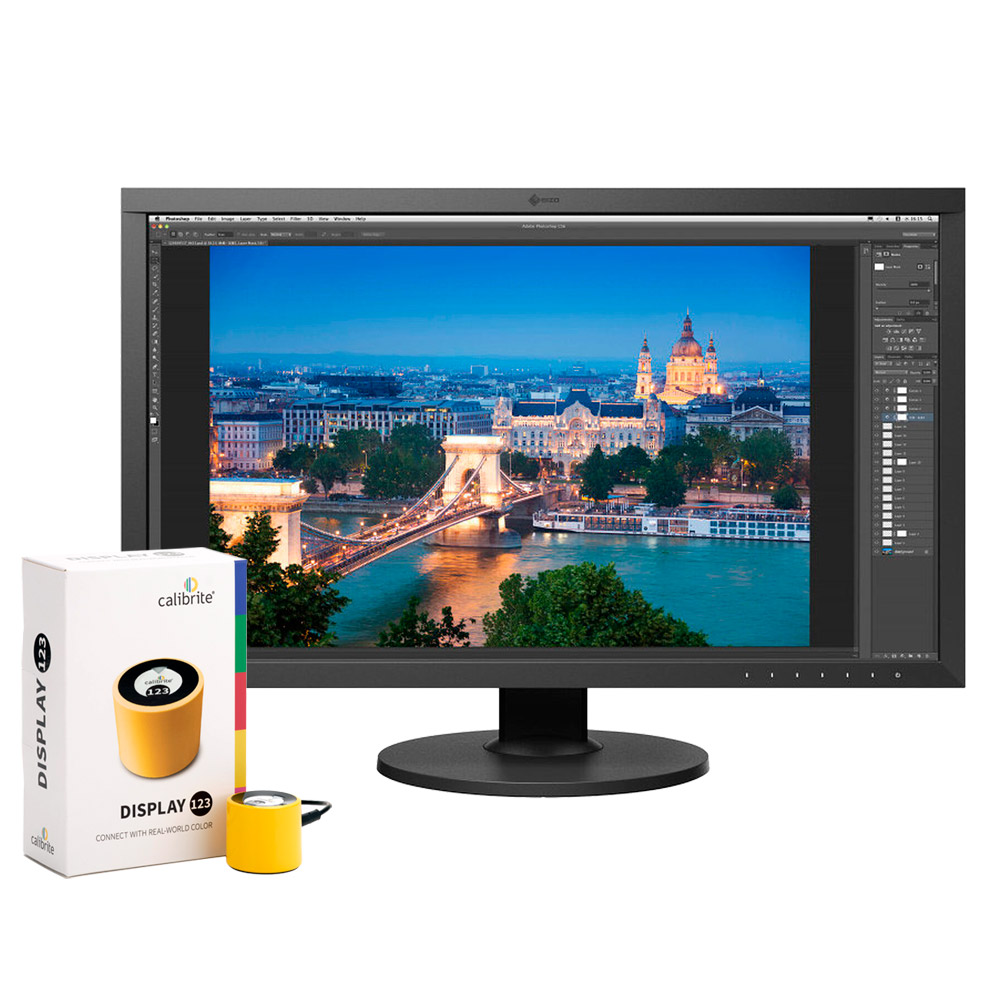 Monitor Eizo Coloredge CS2731 calibrador 123