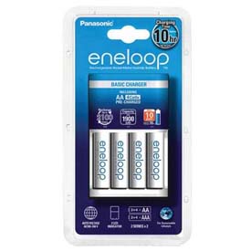 Eneloop cargador BQCC51E + 4 AA