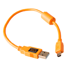 Cable TetherPro USB 2.0 A male a mini-B 5 Pin 30cm