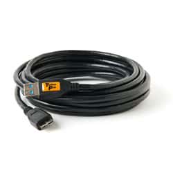 Cable TetherPro USB 3.0 A male a micro-B 4.6m negro