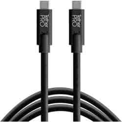 Cable TetherPro USB-C a USB-C Negro de 0,9 m