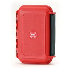 HPRC1300 - Media Case roja grande, con espuma precortada