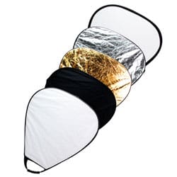 5-in-1 Collapsible Grip reflector de Kamerar