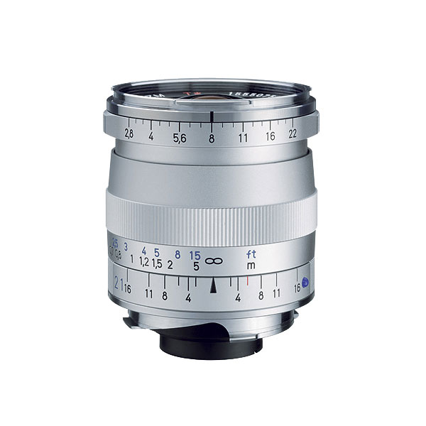 Objetivo Zeiss Biogon T*2.8/21 ZM plata para montura Leica M