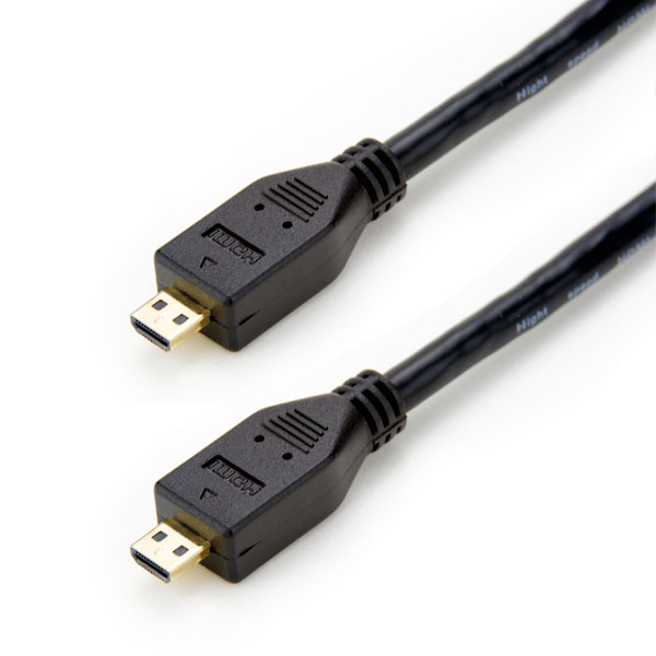 Cable Atomos - Micro HDMI ‐ Micro HDMI Espiral 50 cm