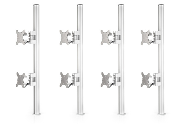 Pack 2 brazos n 1 aluminio + G2 columna 850mm + sistema de enganche