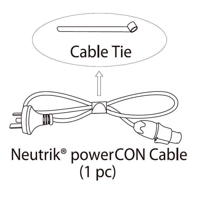 Cable Alimentación Neutrik (EU)