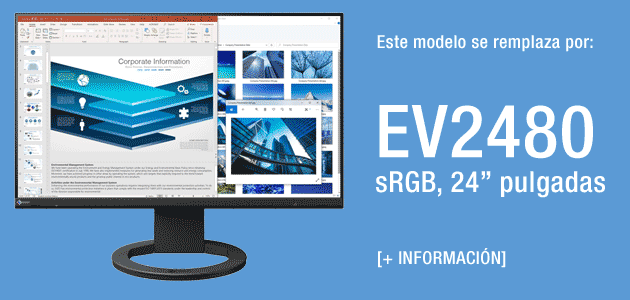 Monitor Eizo FlexScan EV2480 con USB-C