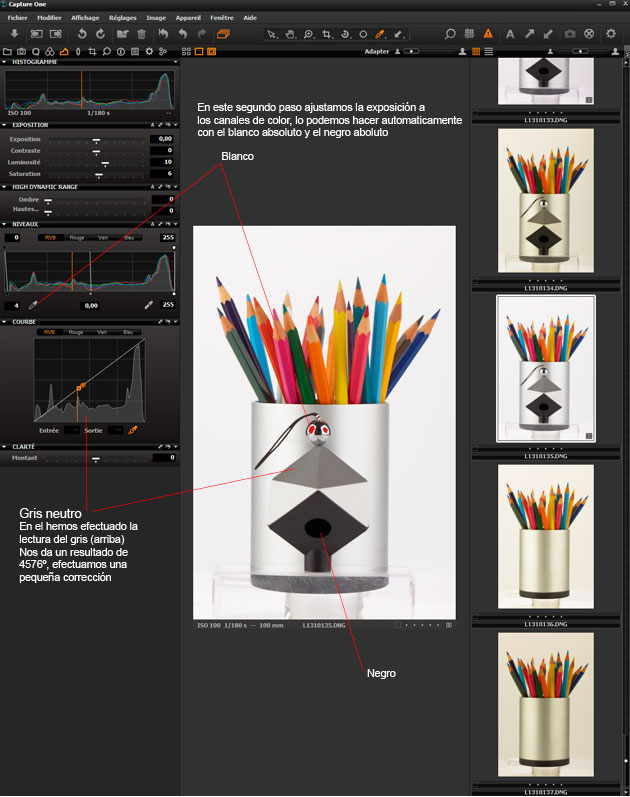 SpyderCube en Capture One