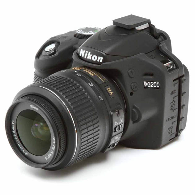 Silicona Easycover Nikon D3200 Black