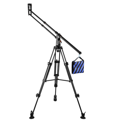 ALUMINUM MINI JIB ARM WITH AT7402A VIDEO TRIPOD