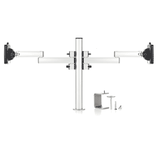 Pack 2 brazos articulados II hasta 5 kg y columna G2 de dos ranuras de 450 mm