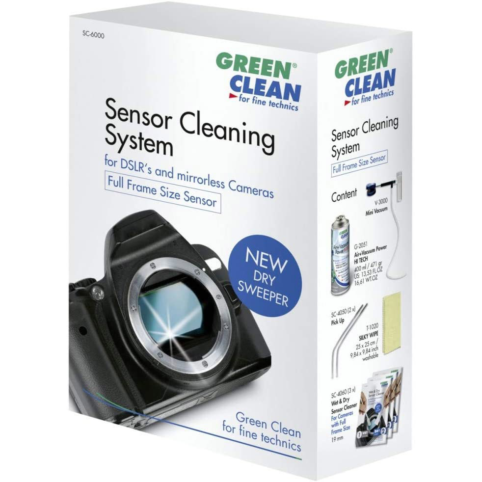 Kit de limpieza de cámara para cámaras DSLR sin espejo Limpieza de sensores  y limpieza de lentes con bolsa de transporte para cámara APSC
