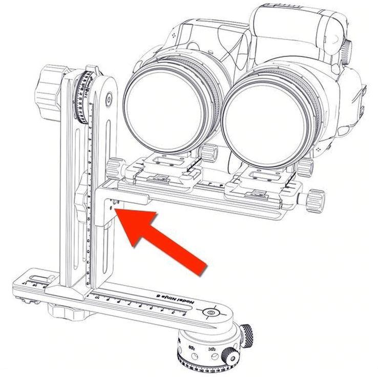 NN3 MK3 / NN6 Right Angle Connector for Lens Plate (F6042b)