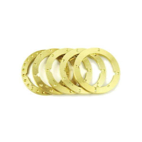 NN4/5 Reversible Brass Detent Rings (NN4-5RING) - 15/18 degree stops