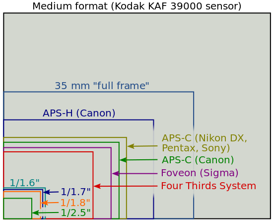 formato sensor