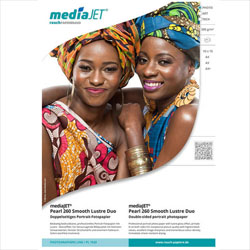 MediaJET PEARL 260 smooth lustre duo A3+