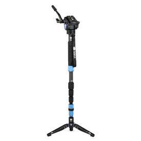 Monopié SIRUI P-224SR de carbono para foto o video + rótula video VA-5