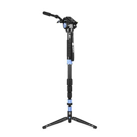 Monopie SIRUI P-324S de carbono para foto o vídeo + rótula vídeo VH-10